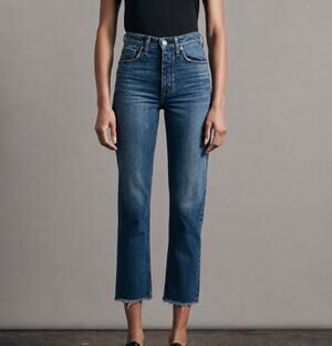 Rag & Bone Nina High Rise Ankle Cigarette Jeans Dark Wash Women’s Size 27
